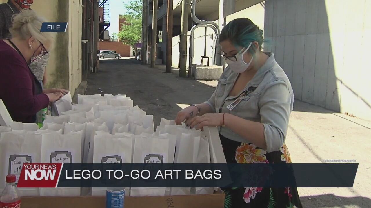 Lego to-go art bags are returning to ArtSpace/Lima